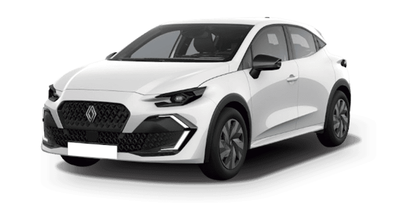 Renting Empresas Renault ClioEvolution TCe 85kW Blanco Glaciar, Gris Pizarra