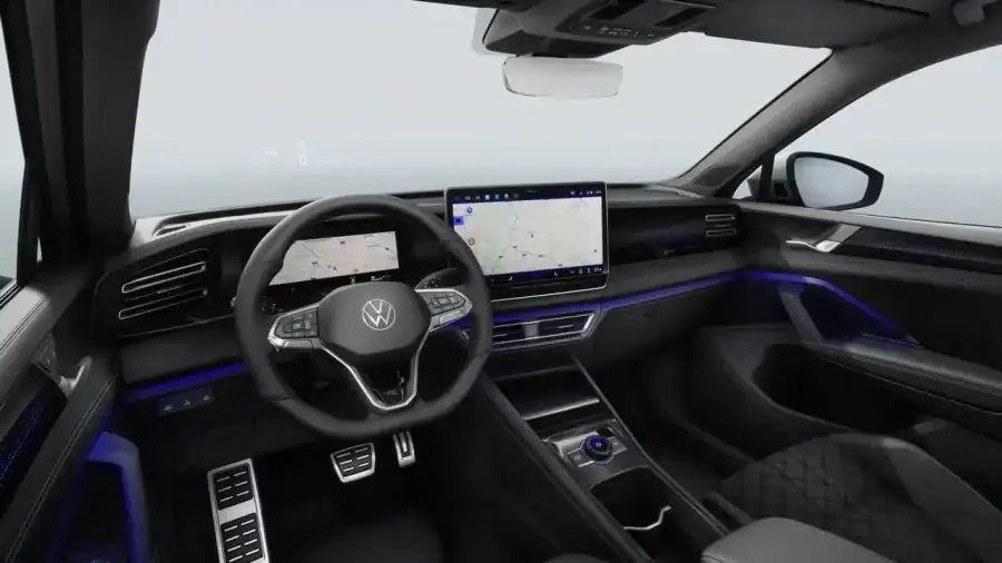 Renting Empresas Volkswagen Tiguan1.5 eTSI DSG R-Line Gris Delfín, Blanco