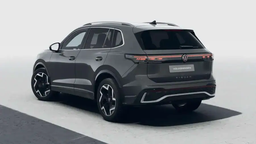 Renting Empresas Volkswagen Tiguan1.5 eTSI DSG R-Line Gris Delfín, Blanco