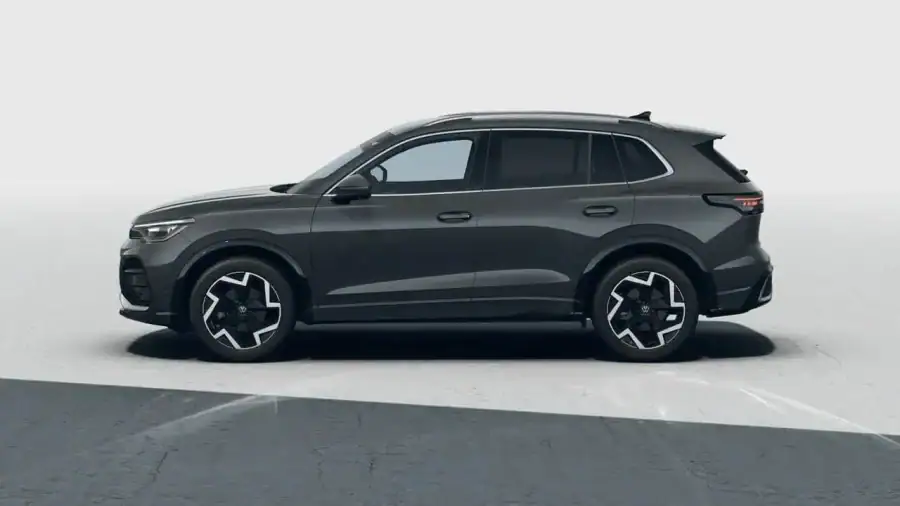 Renting Empresas Volkswagen Tiguan1.5 eTSI DSG R-Line Gris Delfín, Blanco