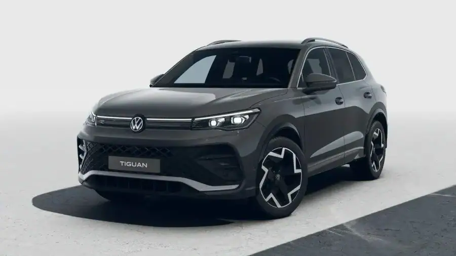 Renting Empresas Volkswagen Tiguan1.5 eTSI DSG R-Line Gris Delfín, Blanco
