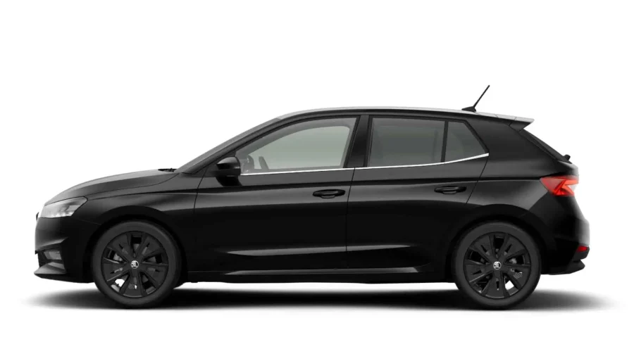 Renting Empresas Skoda Fabia1.5 TSI DSG Plus Negro Magico Efecto Perla, Blanco Candy