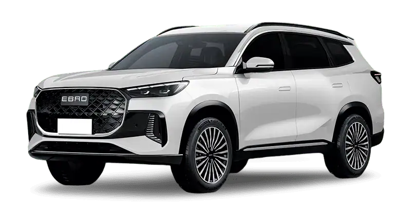 Renting Empresas Ebro S8001.5 TGDI PHEV Luxury E-CVT Blanco Khaki, Gris Bambu