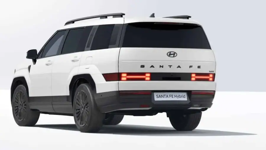 Renting Empresas Hyundai Santa Fe1.6 TGDi HEV 4X4 AT Calligraphy Creamy White
