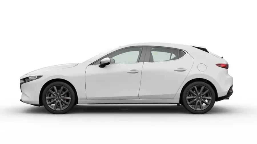 Renting Empresas Mazda 32.5 e-SKYACTIV G Centre-Line Arctic White