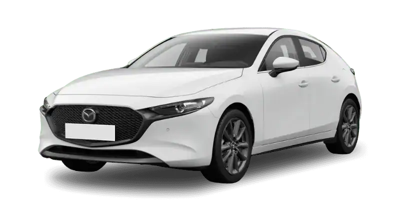 Renting Empresas Mazda 3-2.5 e-SKYACTIV G Centre-Line Arctic White