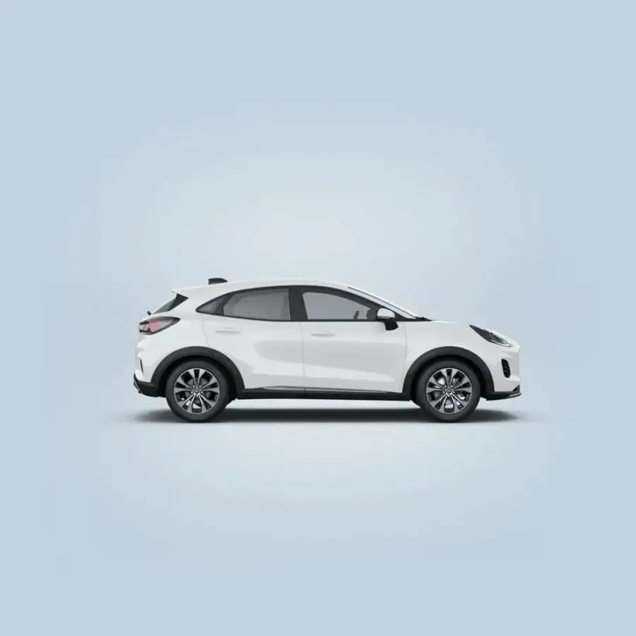 Renting Empresas Ford PumaEcoBoost MHEV Titanium Blanco, Gris Cactus