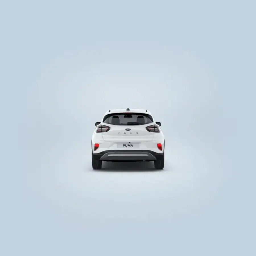 Renting Empresas Ford PumaEcoBoost MHEV Titanium Blanco, Gris Cactus