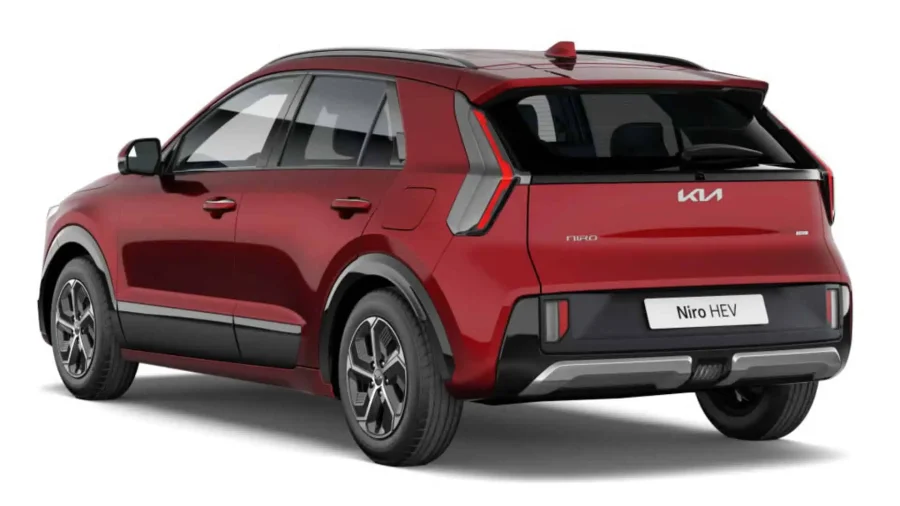 Renting Empresas Kia Niro1.6 HEV Concept Runway Red, Clear White, Steel Gray, Interstellar Grey