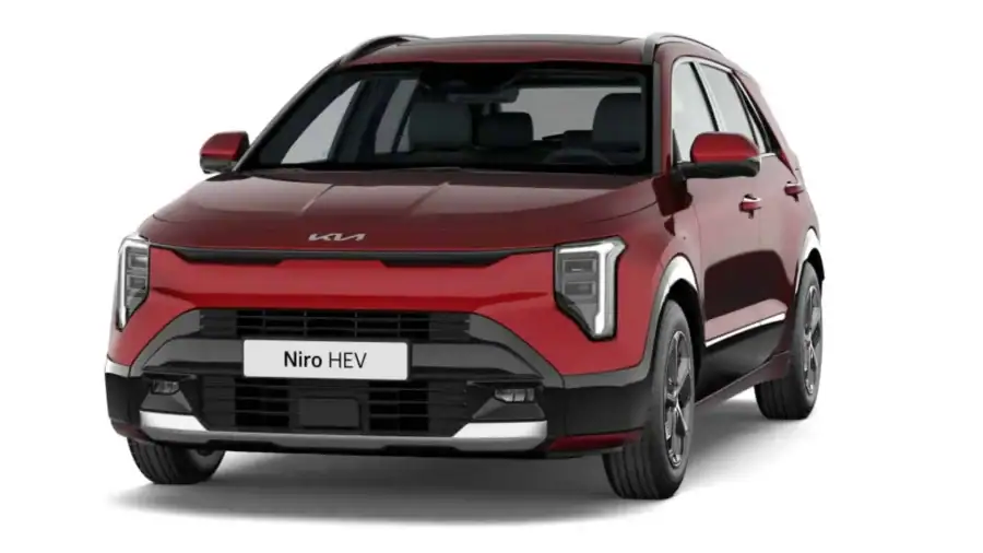 Renting Empresas Kia Niro1.6 HEV Concept Runway Red, Clear White, Steel Gray, Interstellar Grey