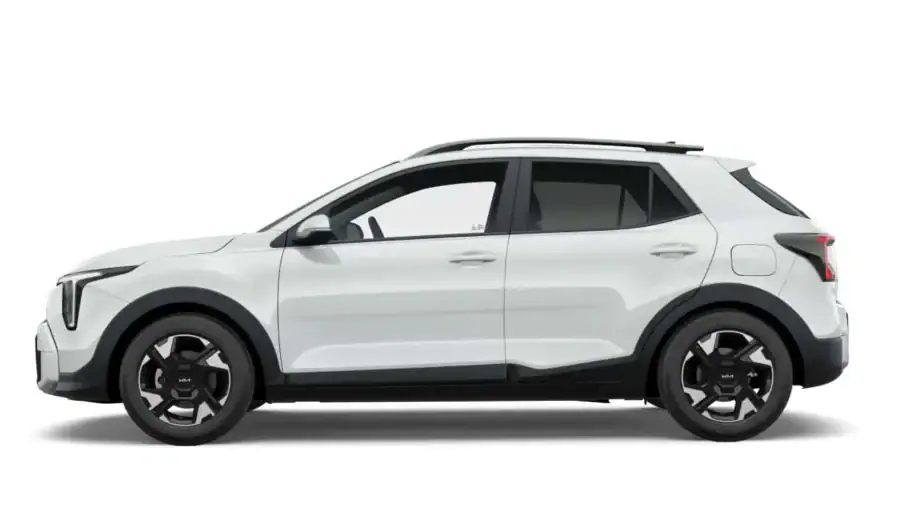 Renting Empresas Kia Stonic1.0 T-GDi Concept Clear White, Astro Grey