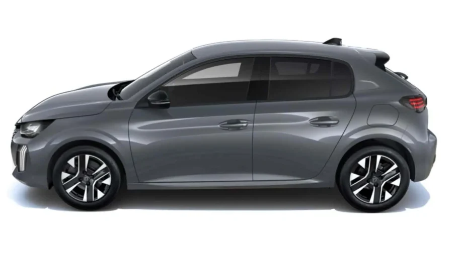 Renting Empresas Peugeot 208Allure Gasolina 100 S&S 6 Vel. Man Gris Selenium