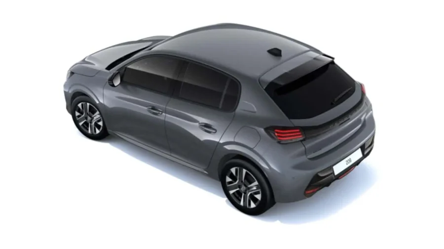 Renting Empresas Peugeot 208Allure Gasolina 100 S&S 6 Vel. Man Gris Selenium
