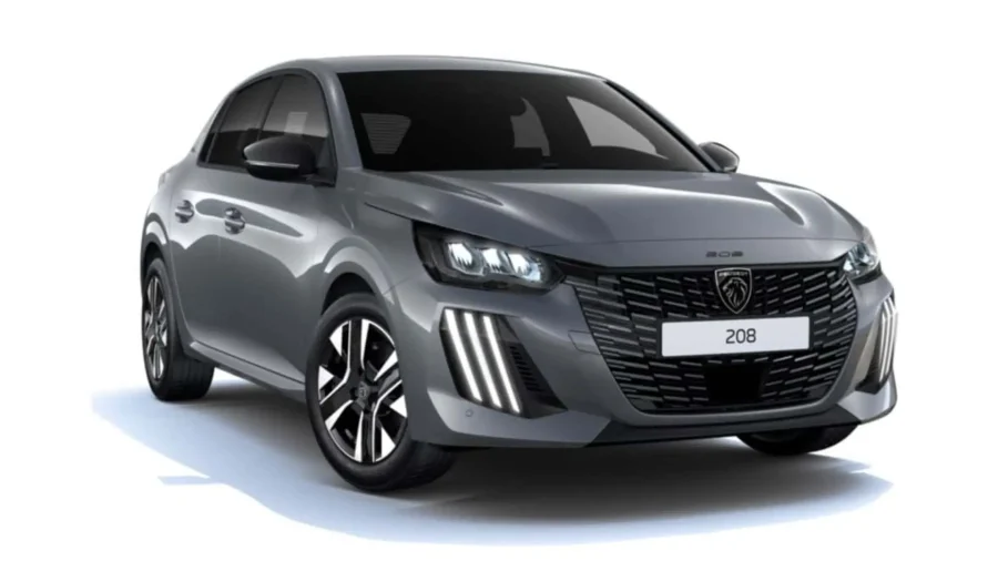 Renting Empresas Peugeot 208Allure Gasolina 100 S&S 6 Vel. Man Gris Selenium