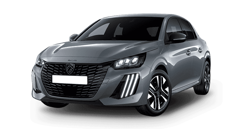 Renting Empresas Peugeot 208-Allure Gasolina 100 S&S 6 Vel. Man Gris Selenium