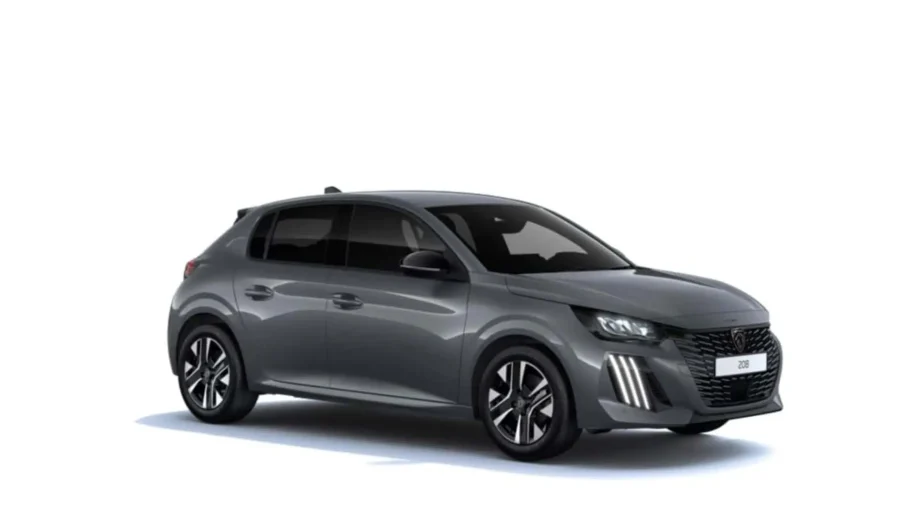 Renting Empresas Peugeot 208Allure Gasolina 100 S&S 6 Vel. Man Gris Selenium