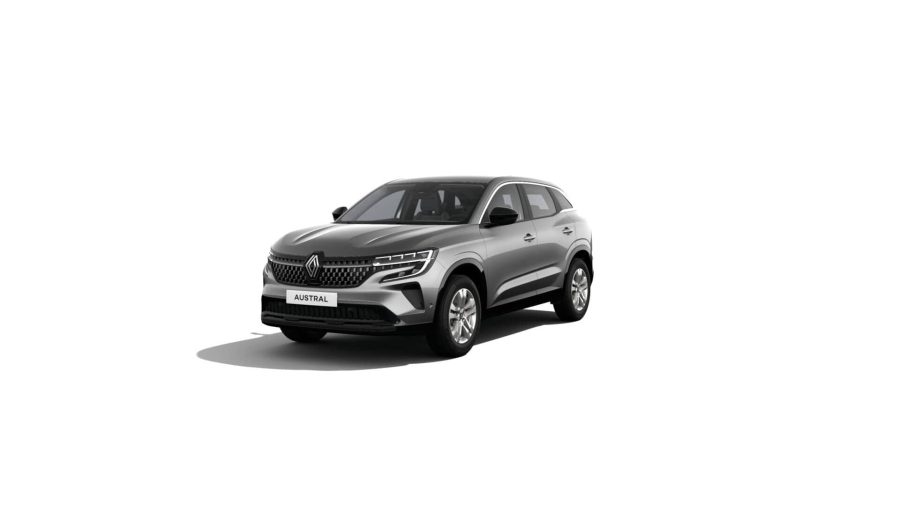 Renting Empresas Renault AustralE-Tech Full Hybrid 147kW Evolution Gris Pizarra, Blanco