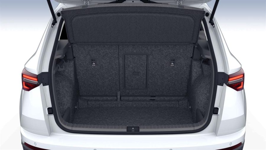 Renting Empresas Skoda Karoq2.0 TDI DSG Selection Blanco Luna, Gris Graphite