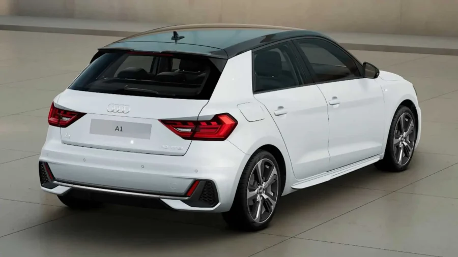 Renting Empresas Audi A1 Sportback30 TFSI S tronic Adrenalin Blanco Glaciar / Techo Negro