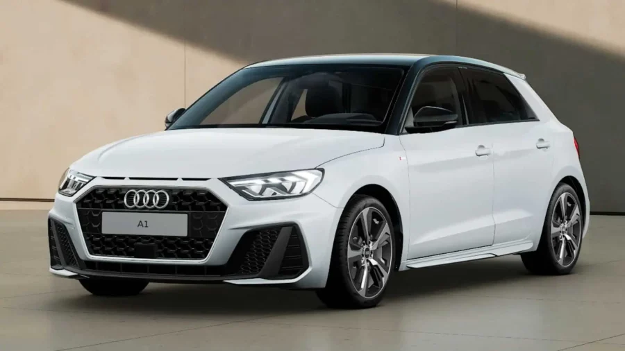 Renting Empresas Audi A1 Sportback30 TFSI S tronic Adrenalin Blanco Glaciar / Techo Negro