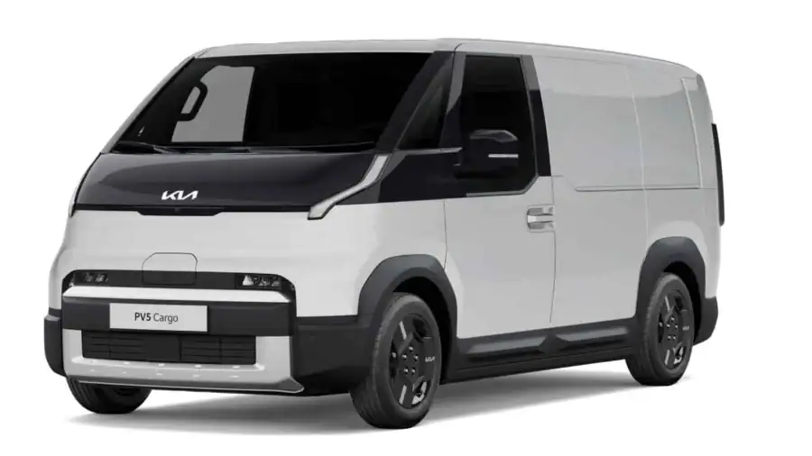 Renting Empresas Kia PV5 CargoL2H1 MR Plus Clear White