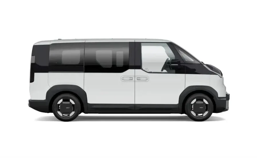 Renting Empresas Kia PV5Passenger L2H1 LR Plus Clear White, Steel Gray, Aurora Black, Lakehouse Grey, Runaway Red