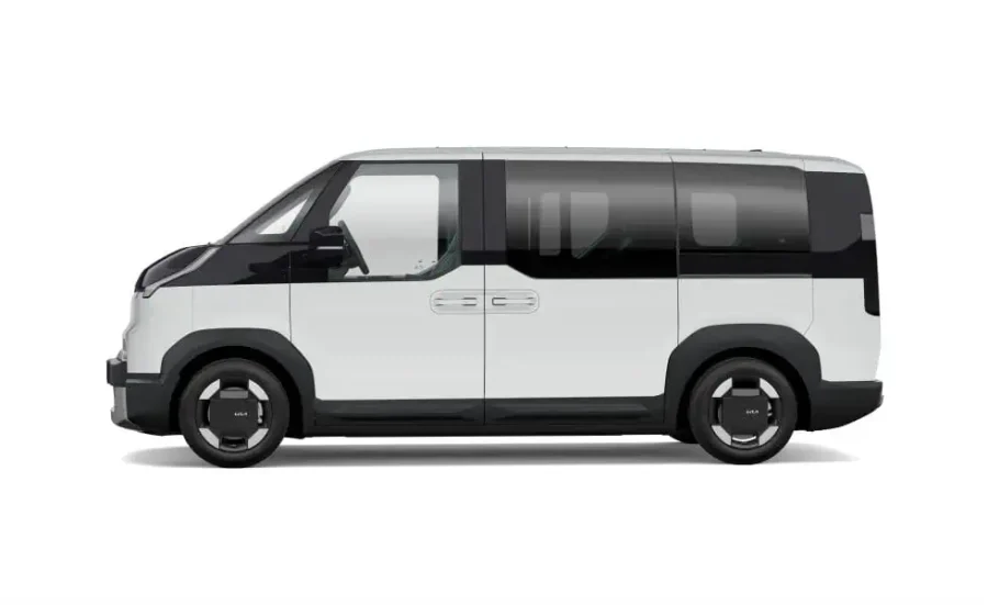 Renting Empresas Kia PV5Passenger L2H1 LR Plus Clear White, Steel Gray, Aurora Black, Lakehouse Grey, Runaway Red