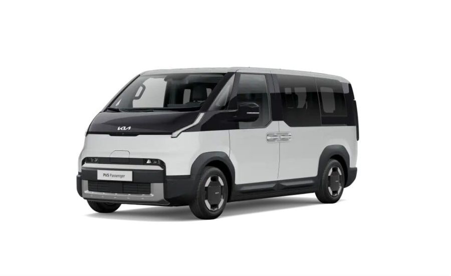 Renting Empresas Kia PV5Passenger L2H1 LR Plus Clear White, Steel Gray, Aurora Black, Lakehouse Grey, Runaway Red