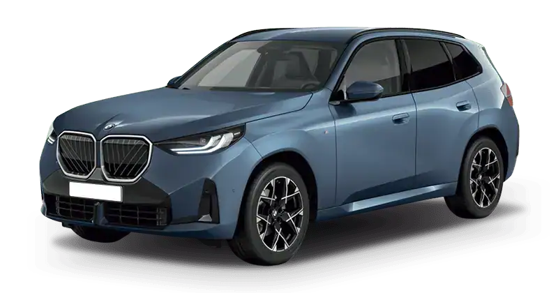 Renting Empresas BMW X320d xDrive M Sport Arctic Race Blue, Black Sapphire