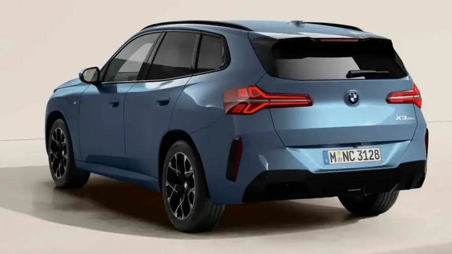 Renting Empresas BMW X320d xDrive M Sport Arctic Race Blue, Black Sapphire