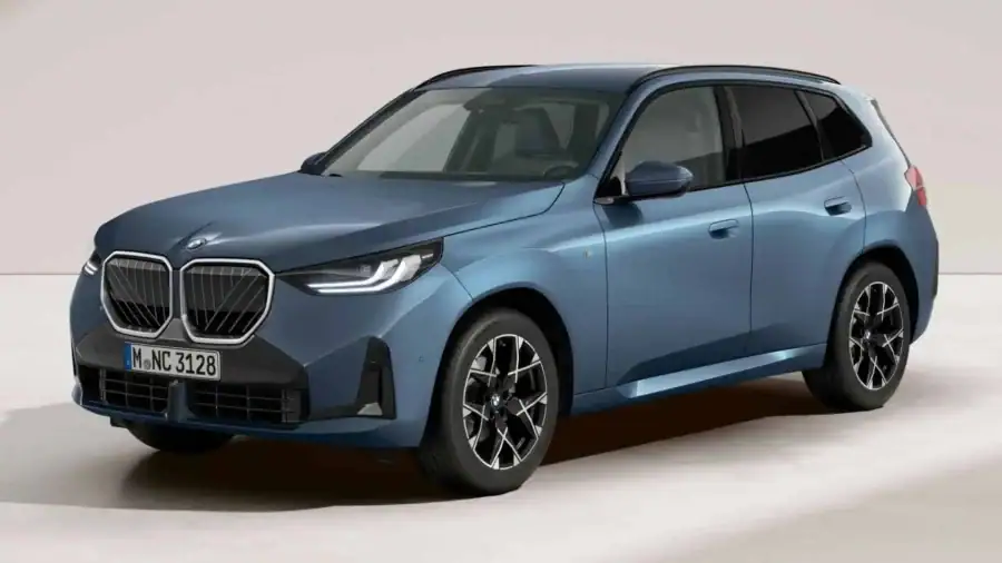 Renting Empresas BMW X320d xDrive M Sport Arctic Race Blue, Black Sapphire