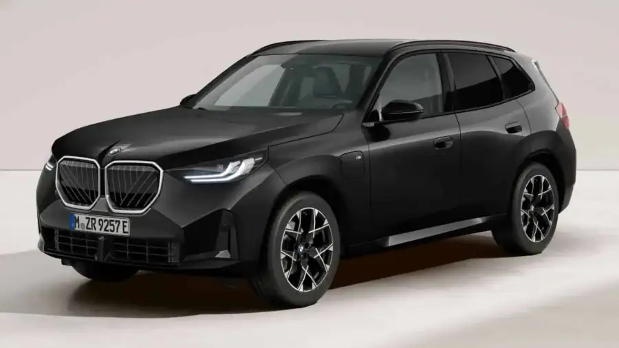 Renting Empresas BMW X330e xDrive M Sport Black Sapphire, Arctic Race Blue