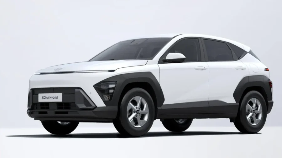 Renting Empresas Hyundai KonaHEV 1.6 GDi DT Maxx Atlas White, Ecotronic Gray