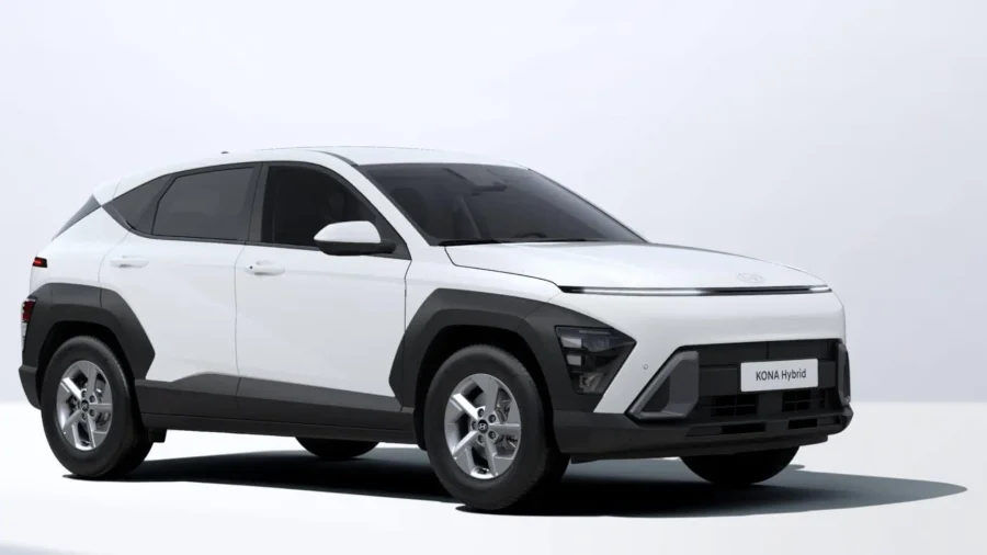 Renting Empresas Hyundai KonaHEV 1.6 GDi DT Maxx Atlas White, Ecotronic Gray