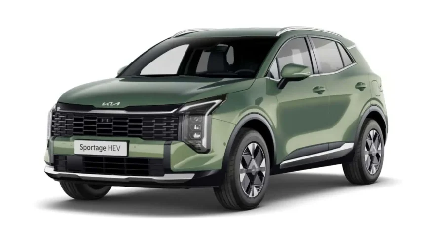 Renting Empresas Kia Sportage1.6 T-GDi HEV Drive 4×2 Experience Green, Cassa White, Deluxe White, Black Pearl, Lunar Silver, Dark Penta Metal