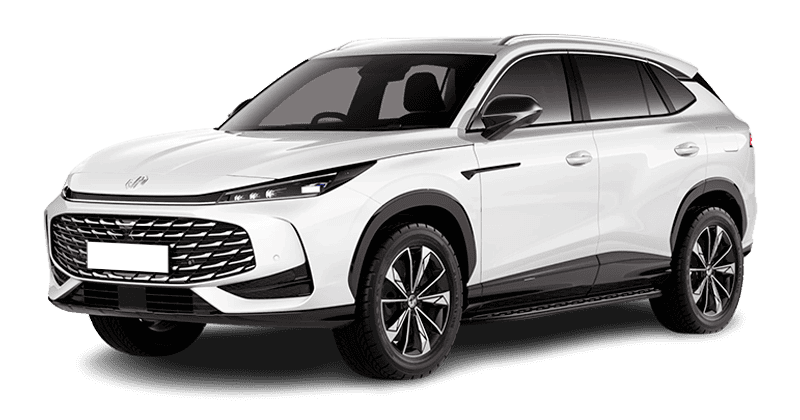 Renting Empresas MG HSPHEV Luxury Pearl White