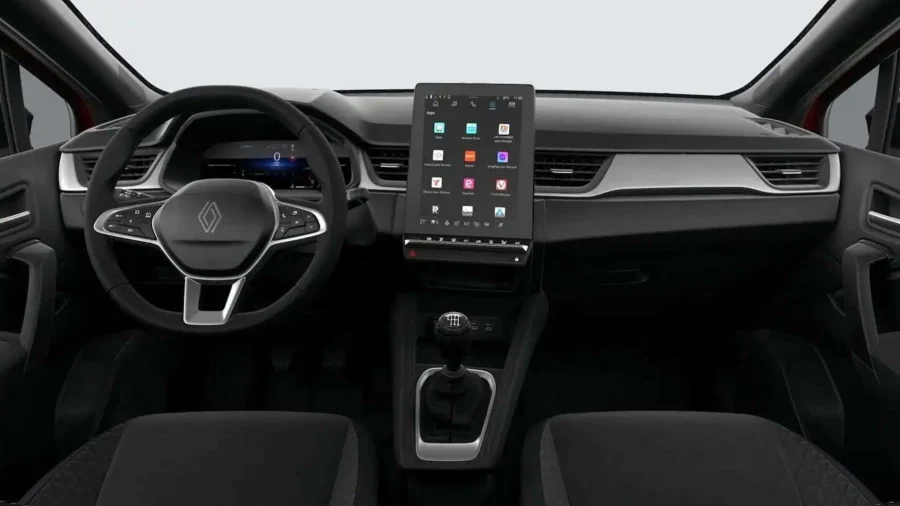 Renting Empresas Renault CapturEvolution ECO-G Rojo Deseo