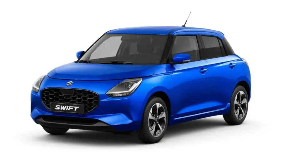 Renting Empresas Suzuki Swift1.2 S2 MHEV Azul Frontier, Rojo Burning