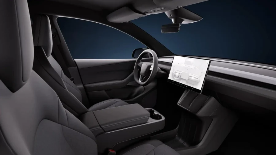 Renting Empresas Tesla Model YRWD Gris Sigilo