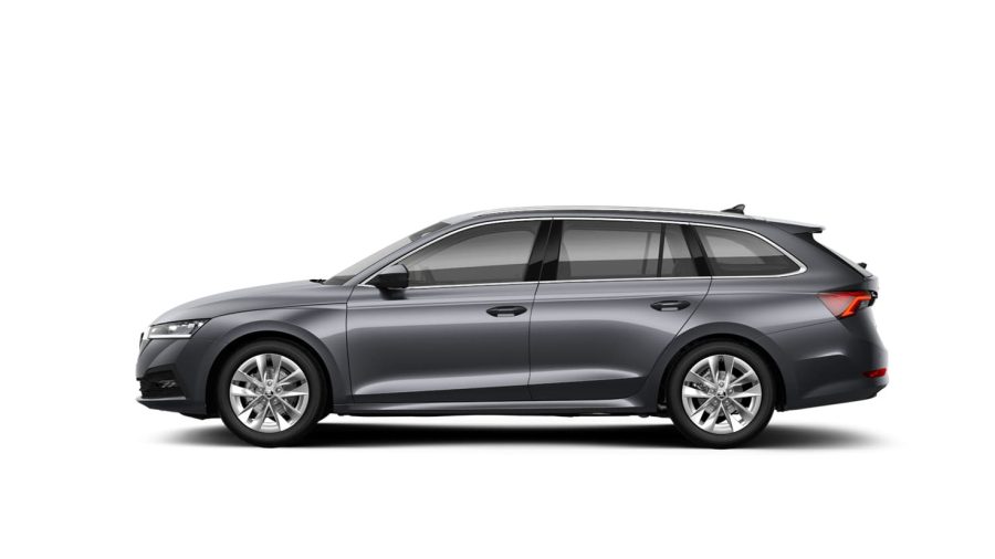 Renting Empresas Skoda OCTAVIA Combi2.0 TDI DSG Selection Gris Graphito, Blanco Luna