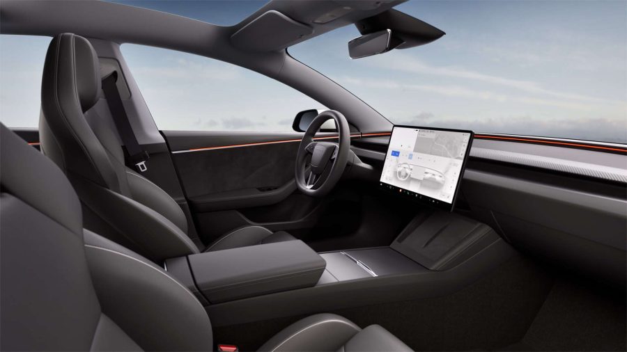Renting Empresas Tesla Model 3RWD Blanco multicapa