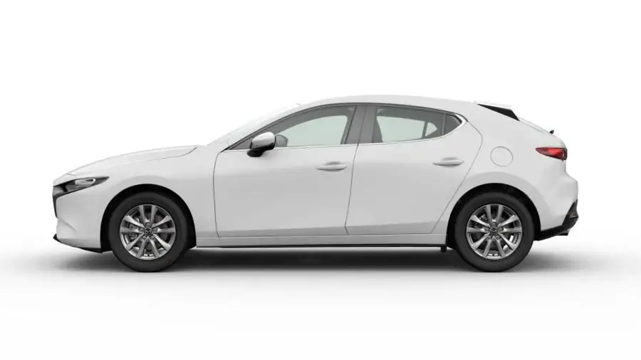 Renting Empresas Mazda 3e-SKYACTIV Automático Prime-Line Arctic White
