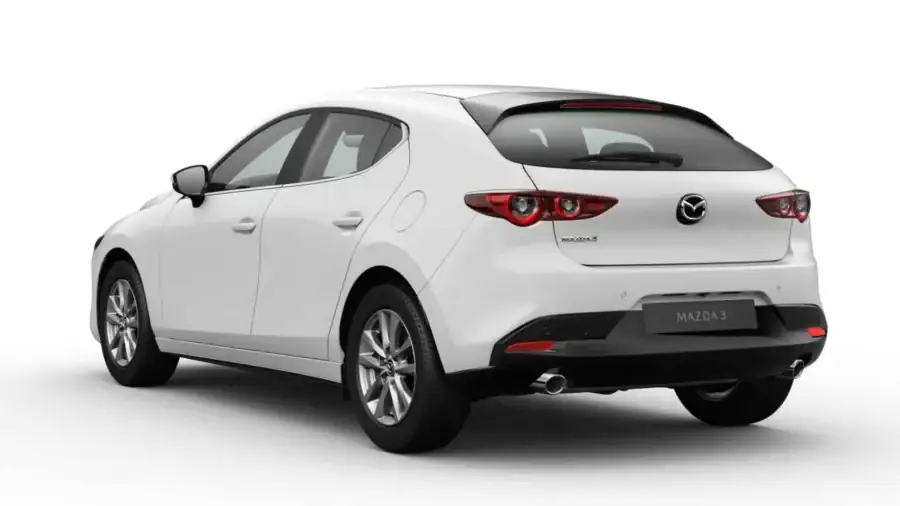 Renting Empresas Mazda 3e-SKYACTIV Automático Prime-Line Arctic White