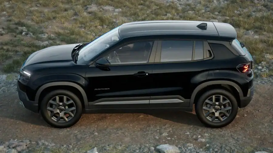 Renting Empresas Jeep Avenger1.2 Ehybrid Altitude Negro Volcano, Gris Storm