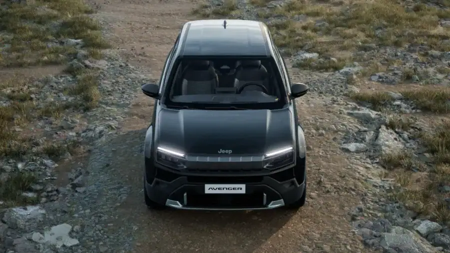 Renting Empresas Jeep Avenger1.2 Ehybrid Altitude Negro Volcano, Gris Storm