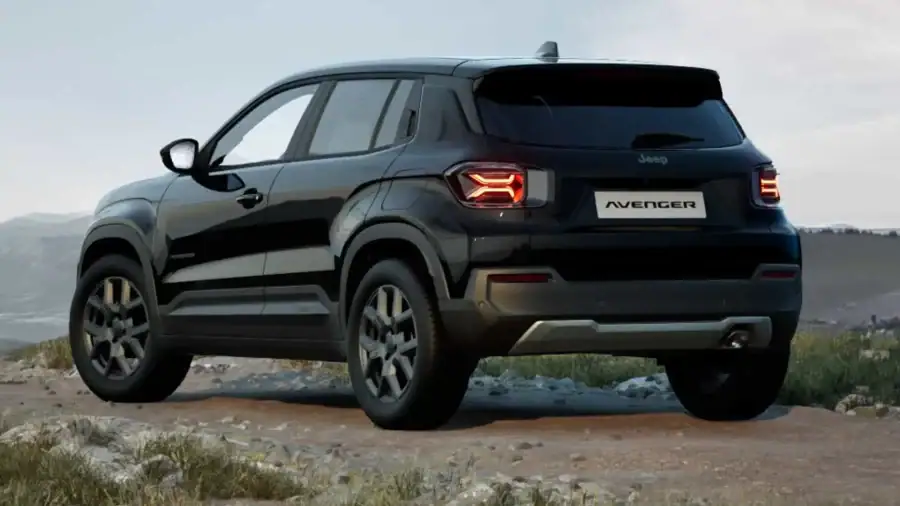 Renting Empresas Jeep Avenger1.2 Ehybrid Altitude Negro Volcano, Gris Storm