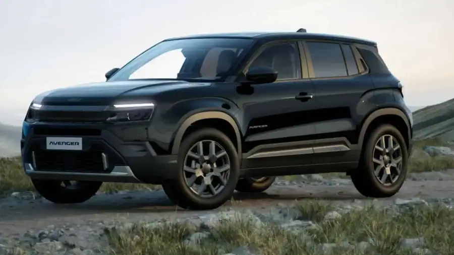 Renting Empresas Jeep Avenger1.2 Ehybrid Altitude Negro Volcano, Gris Storm