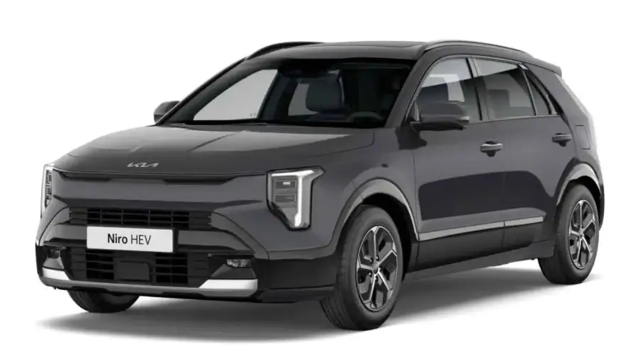 Renting Empresas Kia Niro1.6 GDi HEV 102kW Concept Interstellar Grey, Steel Gray