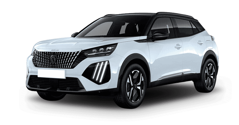 Renting Empresas Peugeot 2008-GT Hybrid 145 eDCS6 Blanco Okenite
