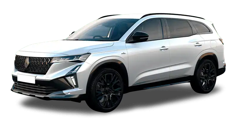 Renting Empresas Renault EspaceE-Tech Full Hybrid Esp. Alpine Blanco Nacarado, Gris Baltico